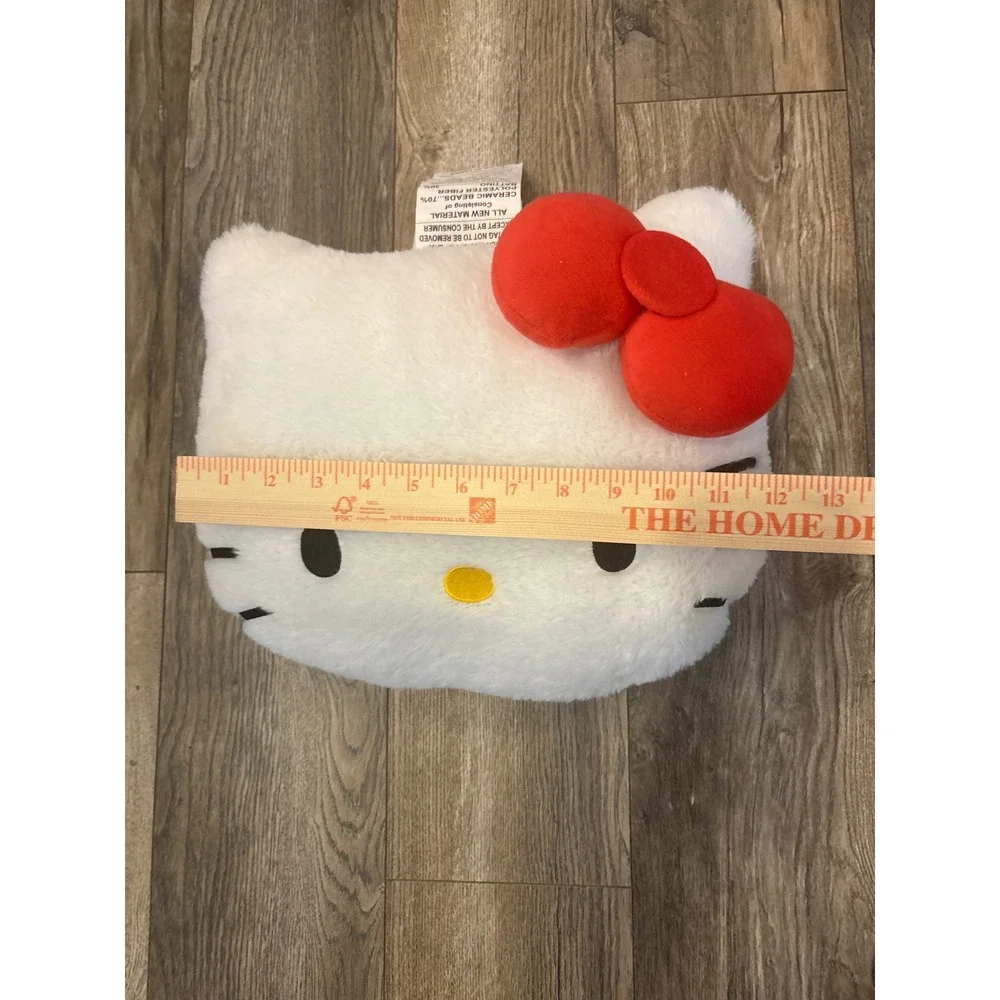 Sanrio Hello Kitty Plush Vibrating Massage Pillow White Red Bow HKMSGPIL